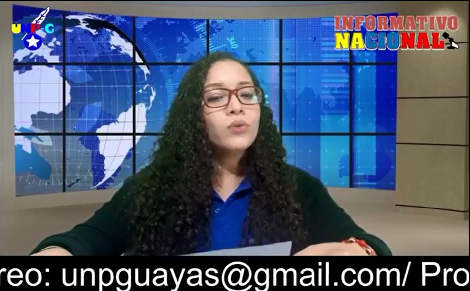 Captura kelly alvear informativo nacional 01.02.2021