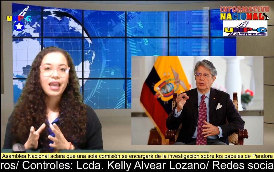 captura 11.10.2021 informativo nacional Kelly Alvear