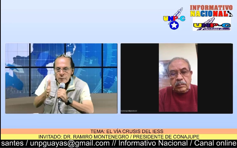 captura INFORMATIVO NACIONAL 23.12.2021 CESAR PRIETO Y RAMIRO MONTENEGRO